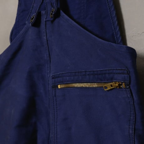 40-50s Le Mont St Michel  French Work Overalls Size 42L  Used