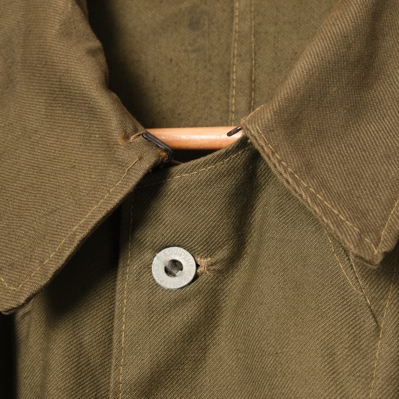 M38 Bourgeron Jacket（ボージョン　ジャケット） French Army M38 Bourgeron Jacket Metal Button |