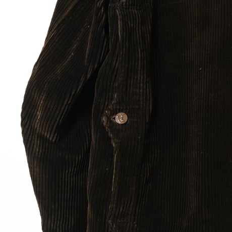 30-40s France Vintage Brown Corduroy Hunting Jacket