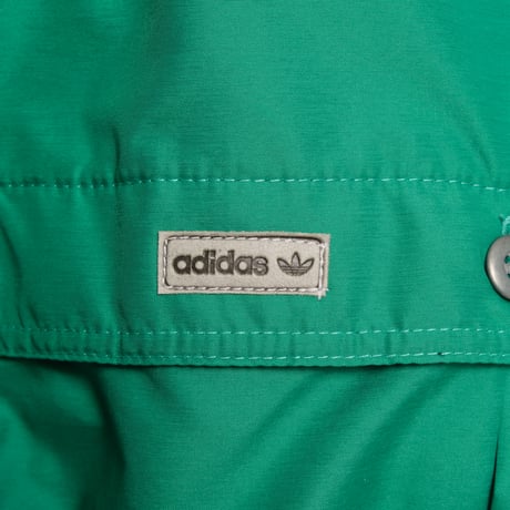 80s Vintage adidas Ventex Green × Navy Blouson (Made in France)Dead Stock