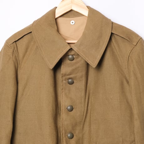 French Army M35 Short Jacket (Linen) With Liner Size 3 Dead Stock