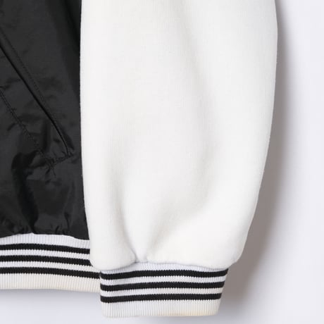 90s Vintage adidas Blouson Black × White