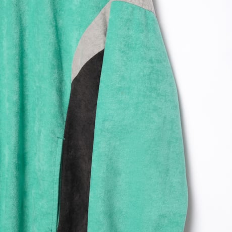 80s Vintage adidas Ventex Track Jacket Model Challenger Green × Gray (Made in France)
