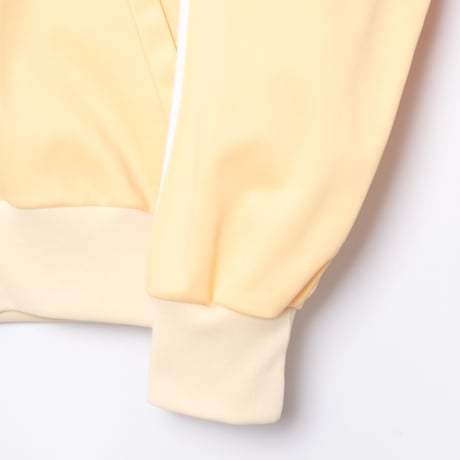 70-80s Vintage adidas Track Jacket Model First Custard × White (Made in France)