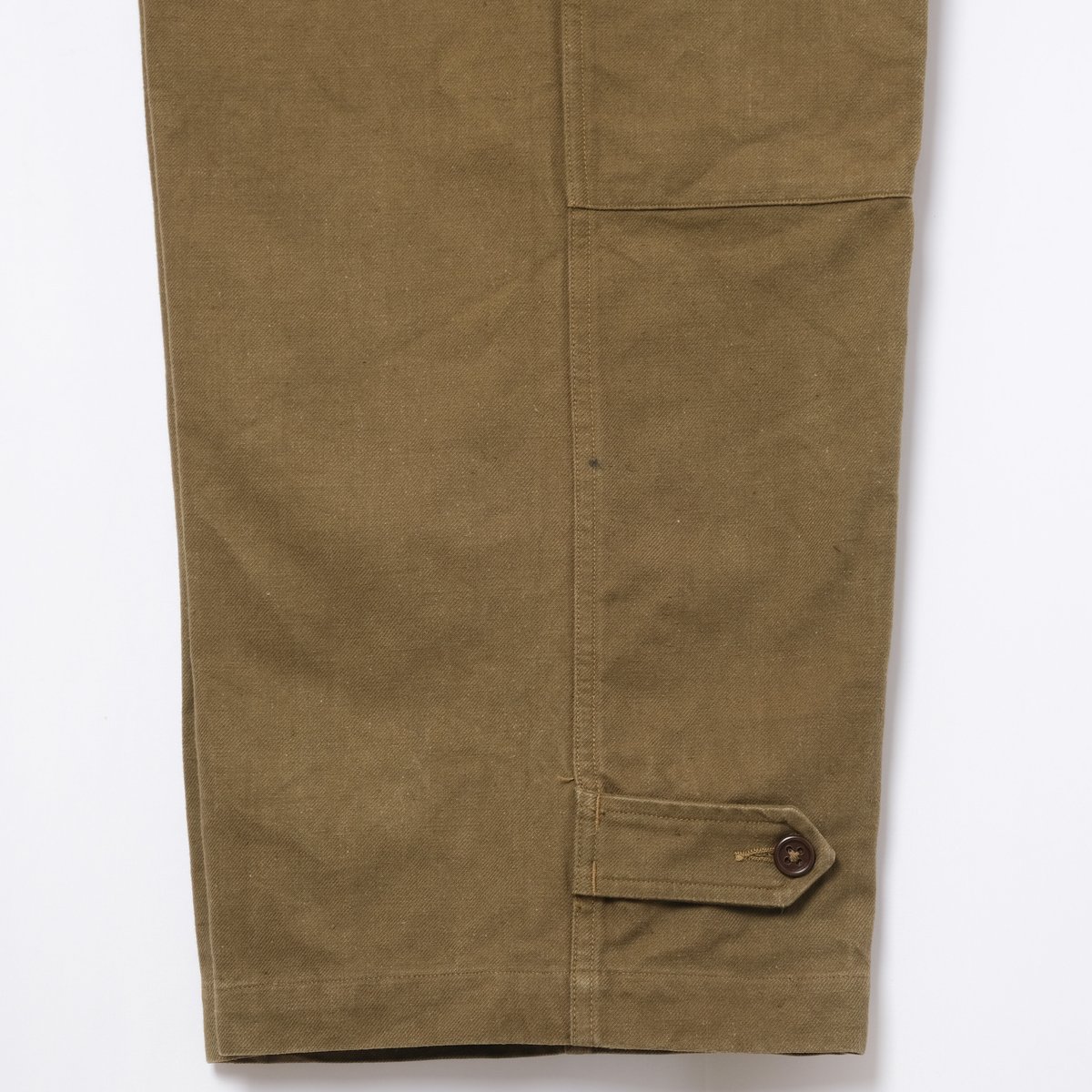 フランス軍 M47前期 35 比翼タイプ French Army M47 Trousers Early Canvas Size 35 D