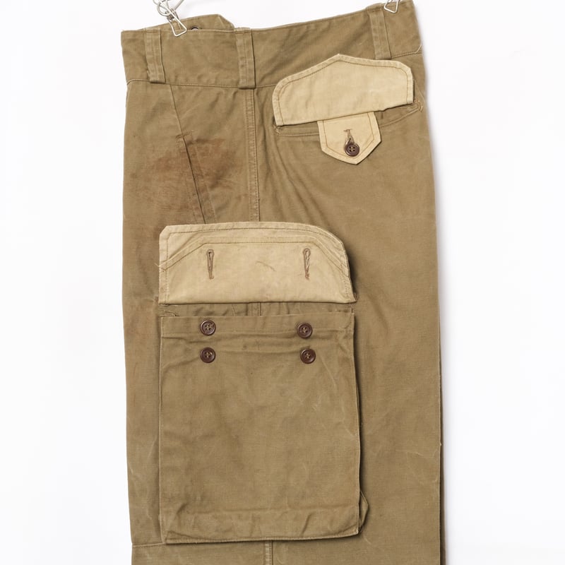 vintageフランス軍 M47 前期 11 未使用】M-47 前期 FRENCH MILITARY GARGO PANTS 45 W36 dead