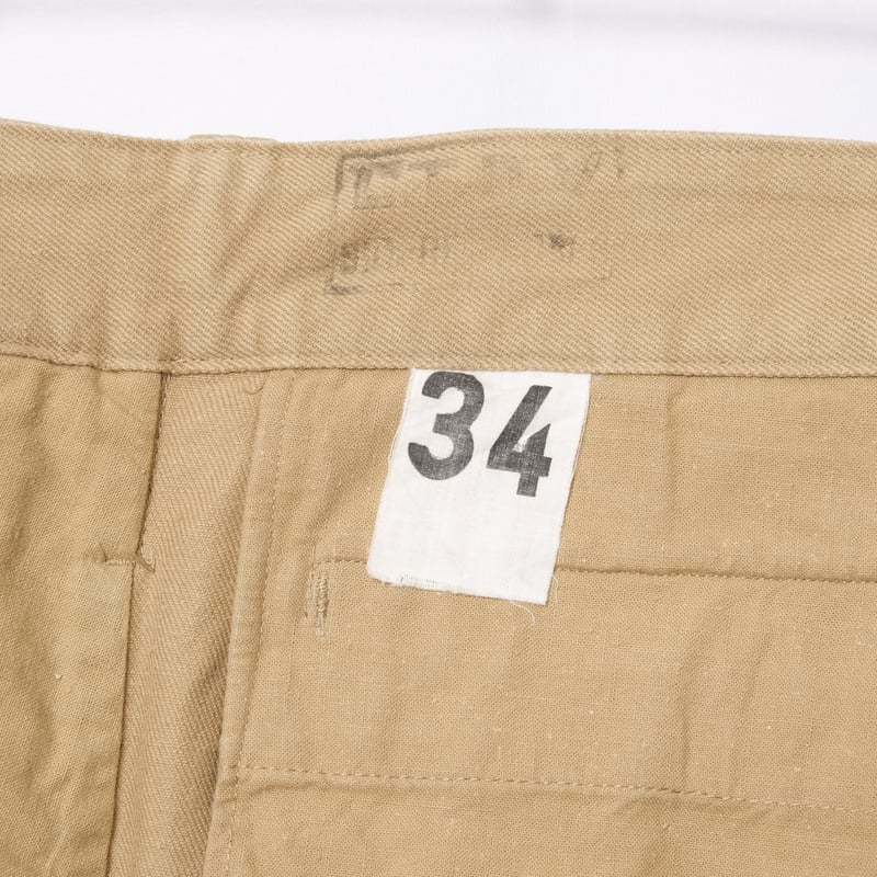 French Army M52 Chino Trousers Late Size 34 | U