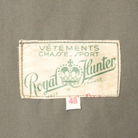 50-60s France Vintage Hunting Jacket