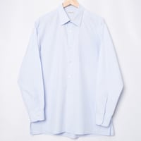 00s- Charvet Cotton shirt Blue（Made in France）
