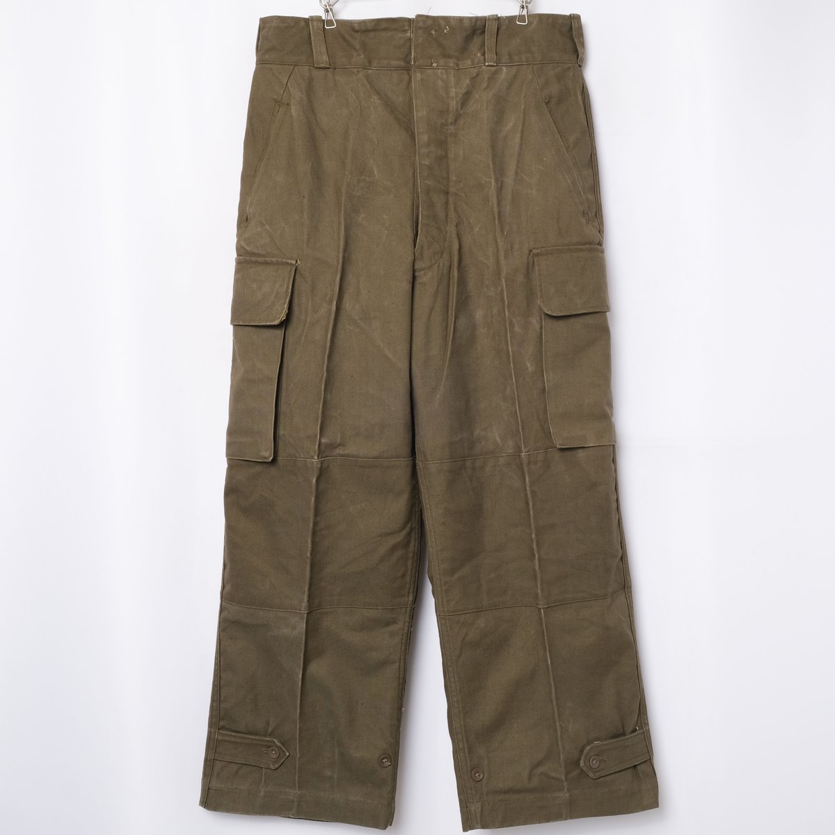 French Army M47 Trousers First 3 Buttons Size French Army M47 Trousers First 3 Buttons Size