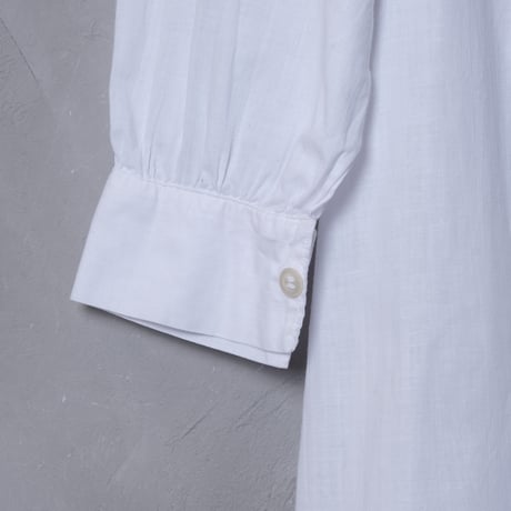 Early 1900s French Antique Cotton Night Dress ④