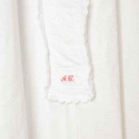 France Antique Cotton Night Dress 2