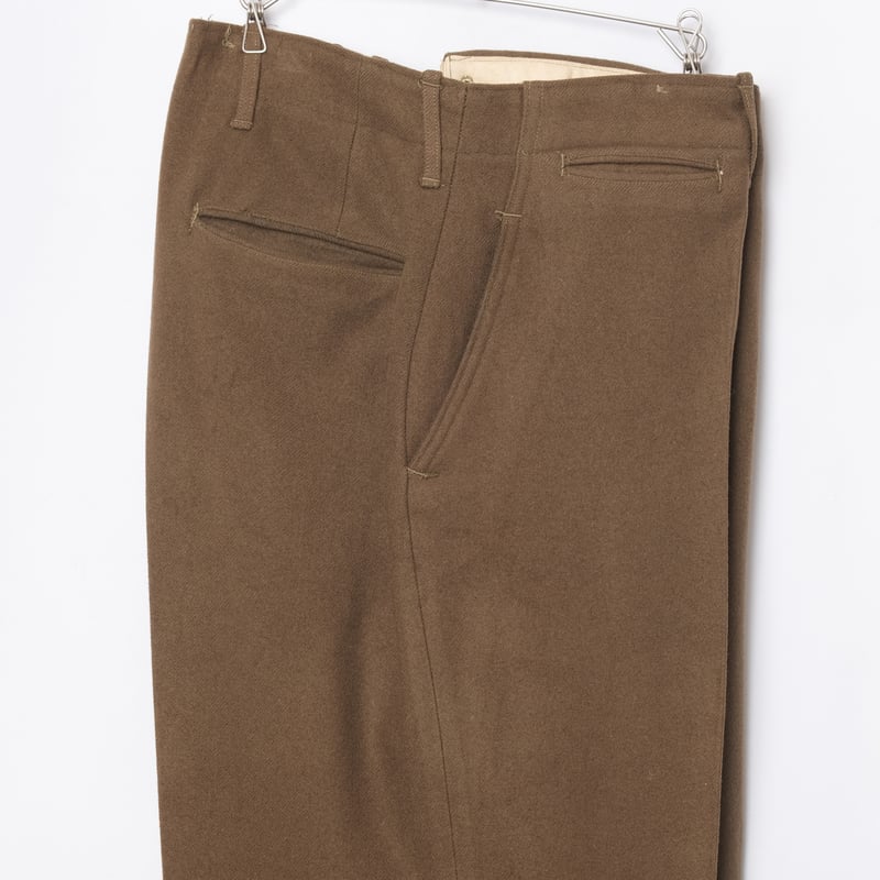 40s USMC【ウールギャバンジン　wool trousers レア】 40s US Army M43 Wool Trousers | Ugla パンと古着と本