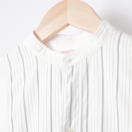 40-50s France Vintage ConChon Quinette NATTÉ Cotton Dress Shirt