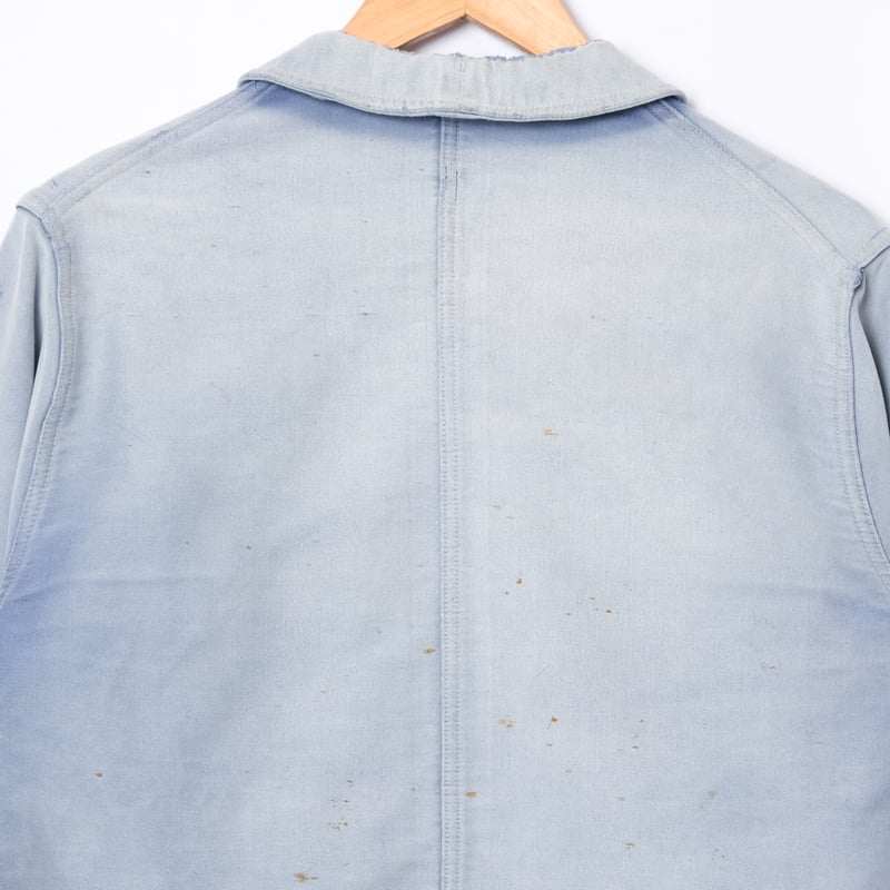 ジャケット・アウター 50~60s French Blue Moleskin Jacket 50–60s France Vintage Vulcain Blue Moleskin Jac