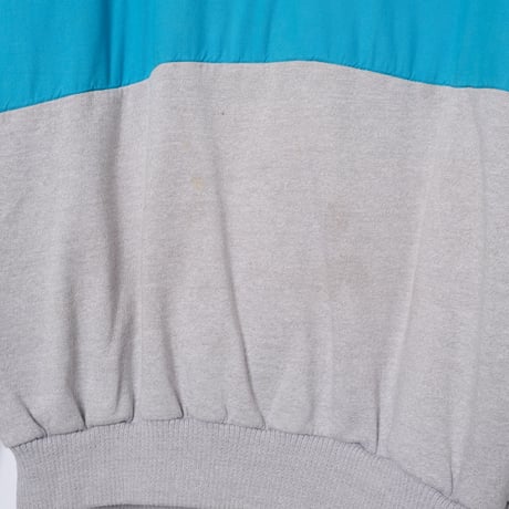 70-80s Vintage adidas Sweat Light Grey× LightBlue