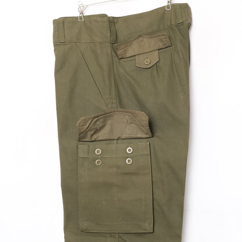 French Army M47 Trousers First 比翼 Size 92L Dead French Army M47 Trousers First 比翼 Size 92L Dead