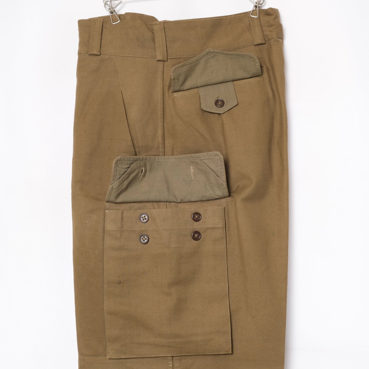 French Army M47 Trousers Early 比翼 Size 33 Dead