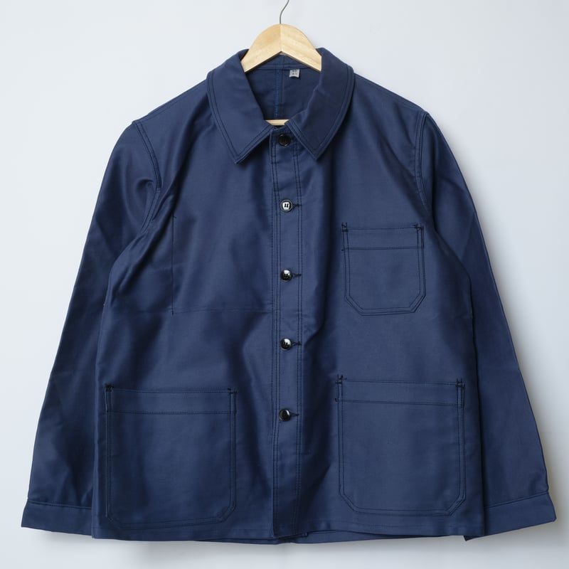 60s KONEKO Blue Moleskin Jacket Dead Stock | Ug 60s KONEKO Blue Moleskin Jacket Dead Stock | Ug