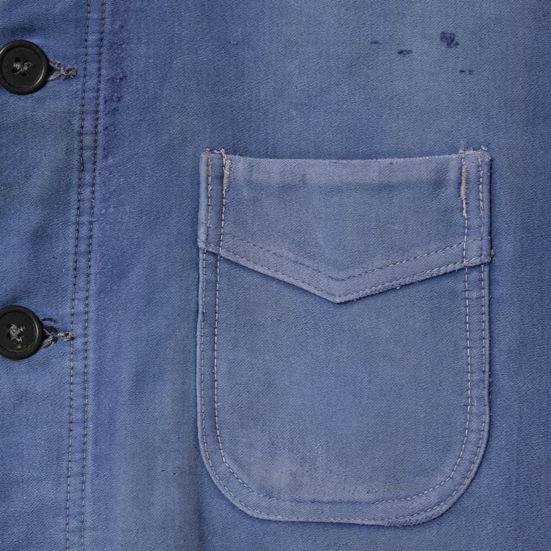 40–50s France Vintage Adolphe Lafont Blue Moles 40–50s France Vintage Adolphe Lafont Blue Moles
