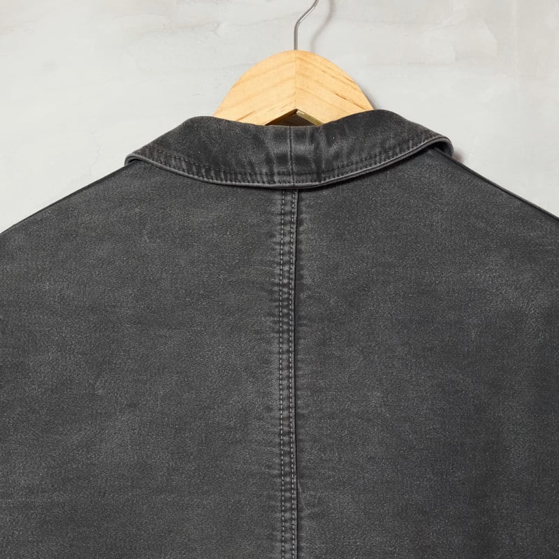 40-50s Dumont d'urbille Black Moleskin Jacket | 40-50s Dumont d'urbille Black Moleskin Jacket |