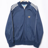70s Vintage adidas Ventex ATP Track Jacket Navy (Made in France)