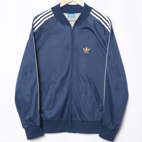 70s Vintage adidas Ventex ATP Track Jacket Navy (Made in France)
