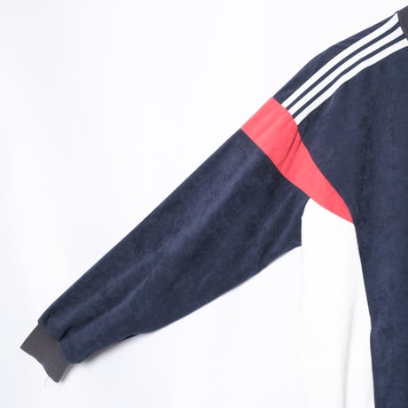 80s Vintage adidas Ventex Track Jacket Model Challenger Navy × White × Red (Made in France) 192