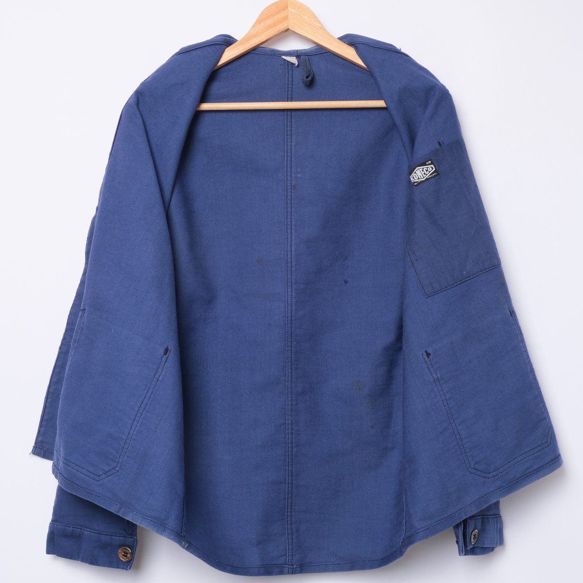 0322様ブラックモールスキン　フランス　KONEKO社 60s KONEKO Blue Moleskin Jacket Dead Stock | Ug