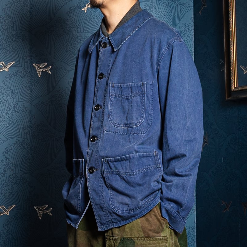 アドルフラフォン ネイビー ジャケット サイズ36！ アドルフラフォン ネイビー ジャケット サイズ36！ 1960s