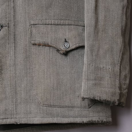 40-50s French Vintage Dumont d`urville  Pique Hunting Jacket