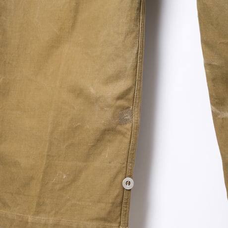French Army M47 Trousers Early 比翼 Metal Button Size 80L