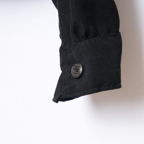 French Antique  Black Blouse  2