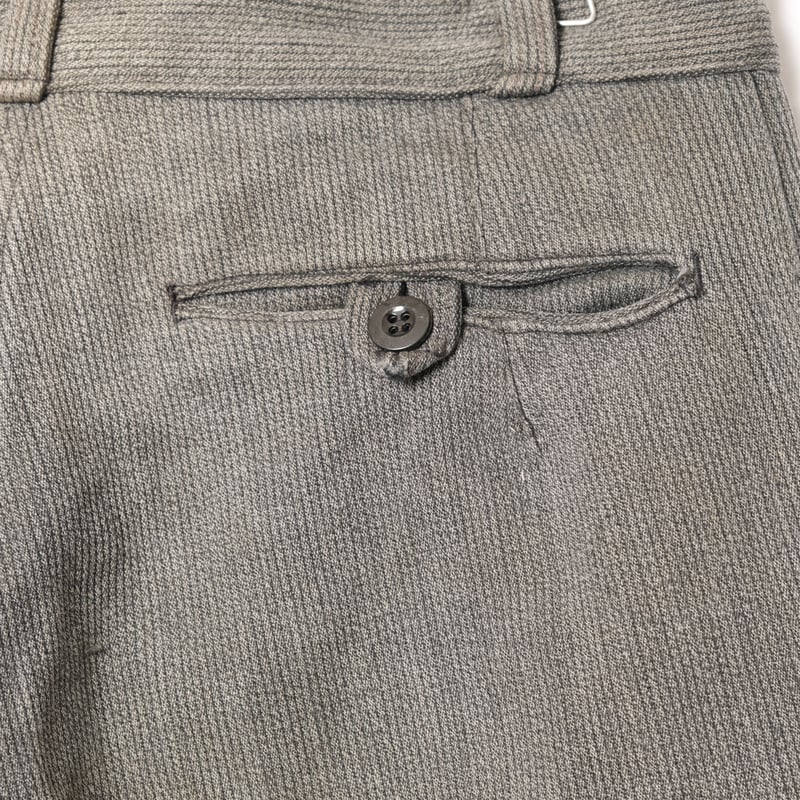 50-60s France Vintage Cotton Pique Trousers | 50-60s France Vintage Cotton Pique Trousers |