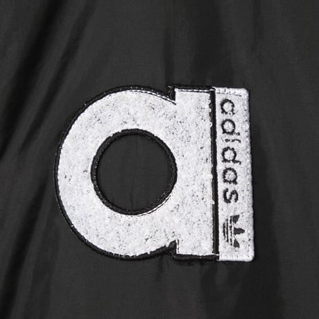 90s Vintage adidas Blouson Black × White