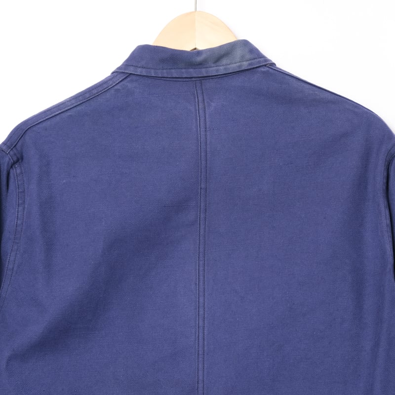 40-50s France Vintage Au Molinel Cotton Twill J