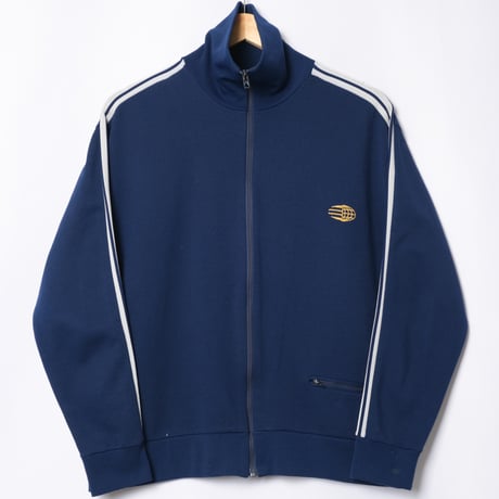 60s Vintage adidas Ventex Track Jacket Late World Mark Navy (Made in France) 4