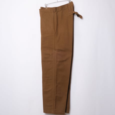 40-50s French Vintage SNCF Work Trousers Dead Stock