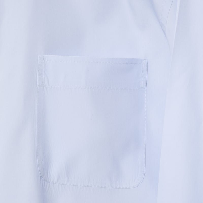 00s- Charvet Cotton shirt Blue（Made in France）
