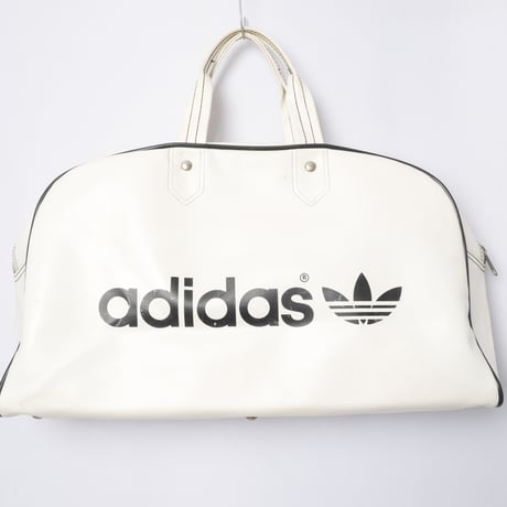 70-80s adidas Boston Bag White (Made in England)