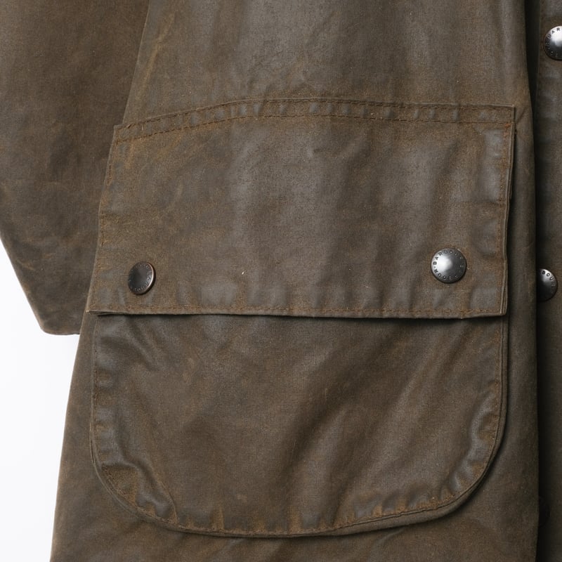 80s Barbour Solway Zipper 2 Warrant YKK棒ジップ Wit 80s Barbour Solway Zipper 2 Warrant YKK棒ジップ Wit
