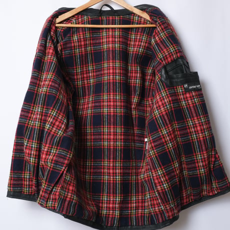 70-80s French Vintage Leather Jacket (Corbusier Jacket) 4