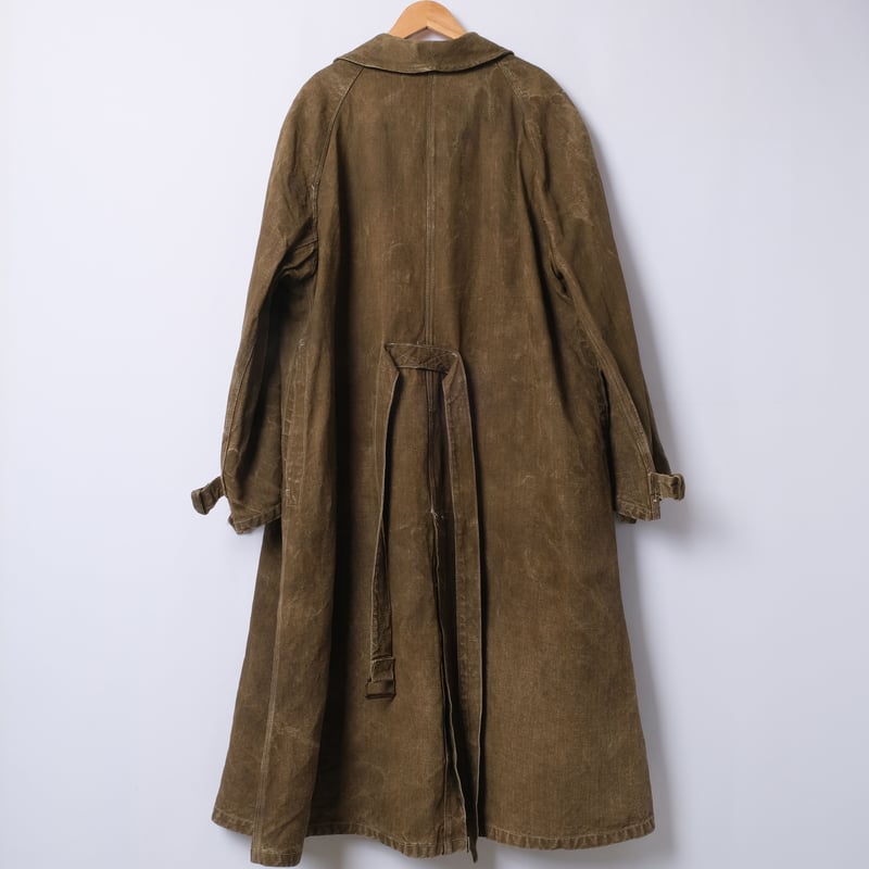 French Army M35 Motorcycle Coat Linen Size 2