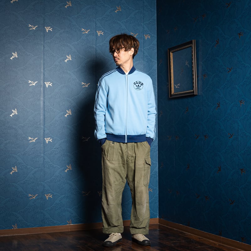 70s-80s Vintage Ventex CLUB adidas Collarless T 70s-80s Vintage Ventex CLUB adidas Collarless T