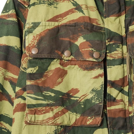 French Army Lizard Camouflage HBT Parachute Jacket Size 32