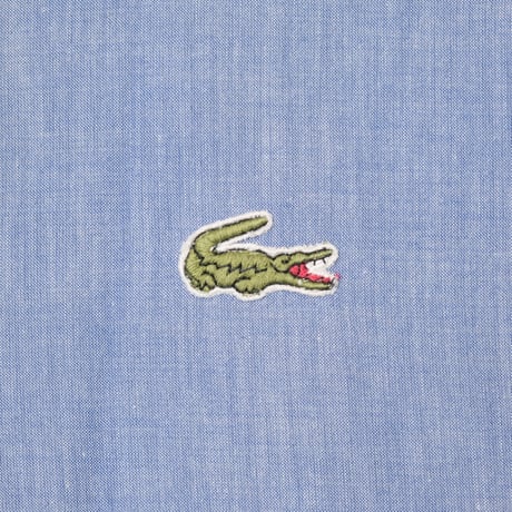 70-80s LACOSTE Reversible Cotton Blouson Light Blue（Made in France）