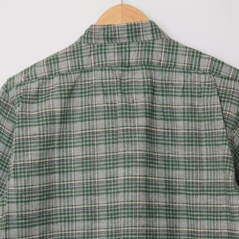 40-50s French Vintage Flannel Granpa Shirts Gr...