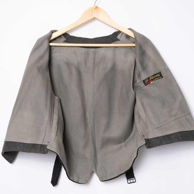 〈40s-50s〉LE FAVORI コットンピケ french vintage 40-50s French Vintage Le Favori Stripe Cotton