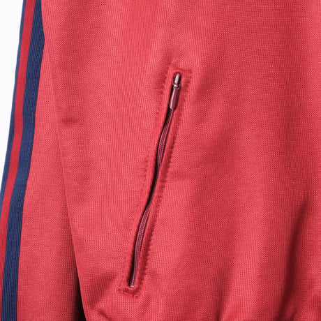 70-80s Vintage adidas Track Jacket Bordeaux × Navy (Made in West Germany)