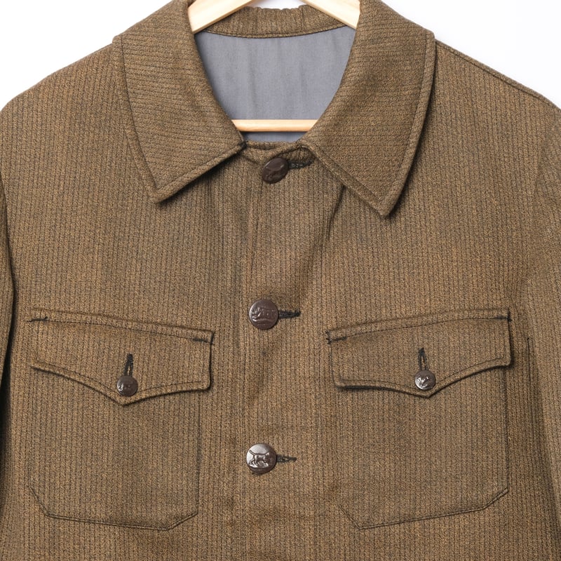 40-50s France Vintage Le Tres souple Brown Cott